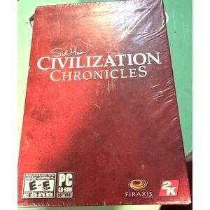 Sid Meier’s Civilization Chronicles PC 2006 Box Set Factory Sealed 2K Games